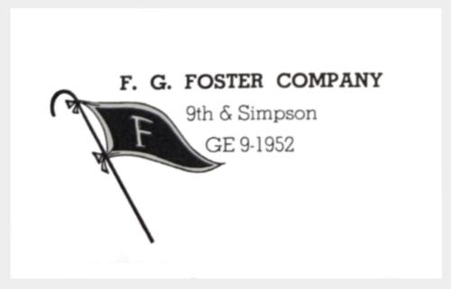 F.G. Foster Ad 